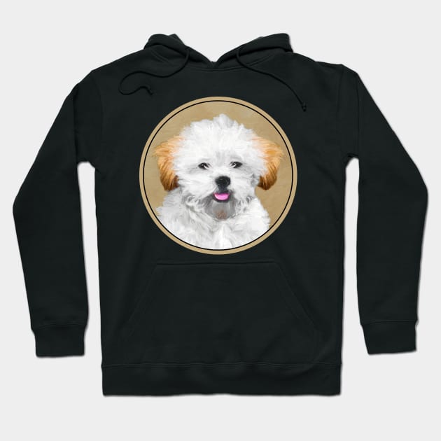 Lhasa Apso Puppy Hoodie by Alpen Designs